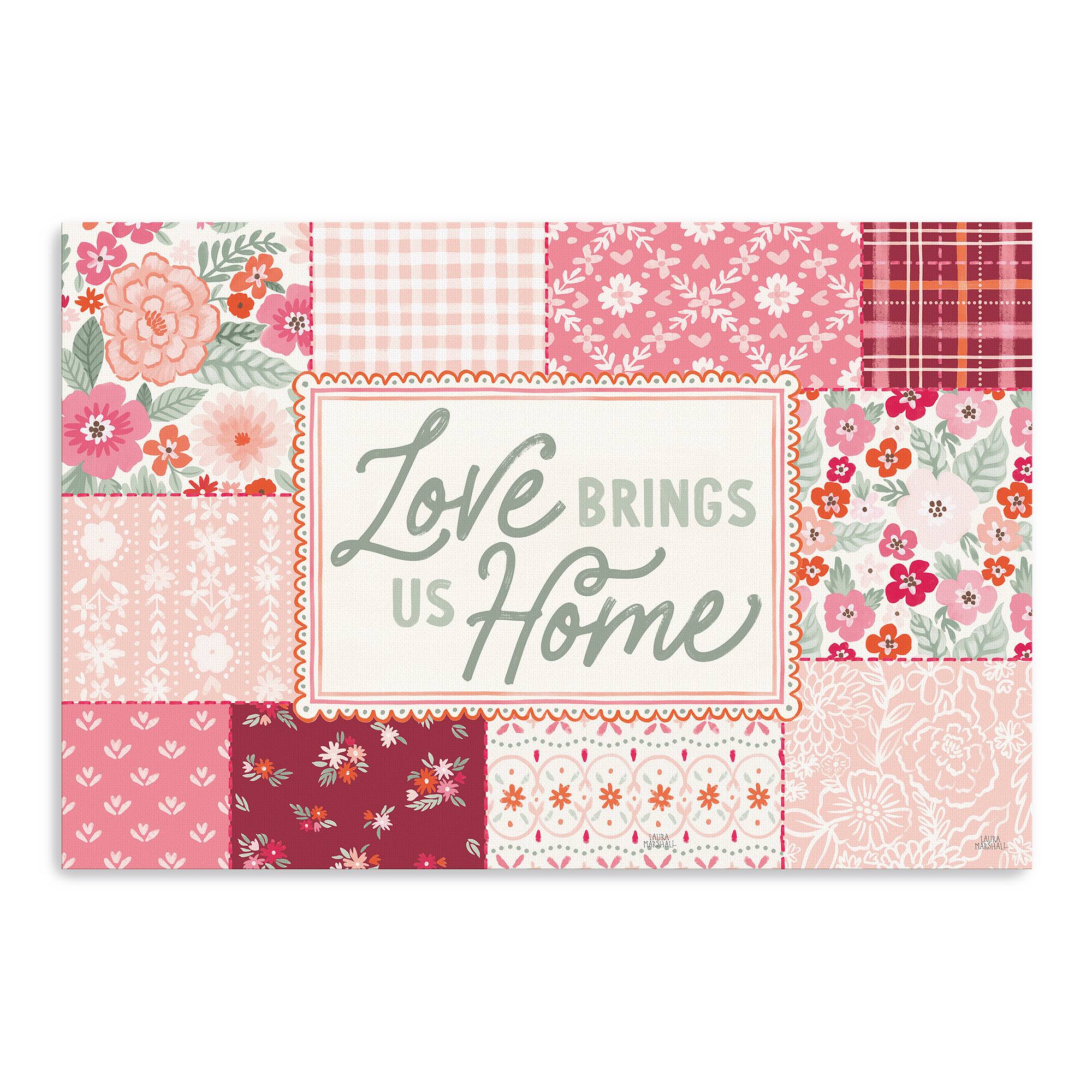 Blooming Hearts I Canvas Giclée Art